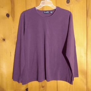D&Co Long Sleeve Cotton Knit Top
